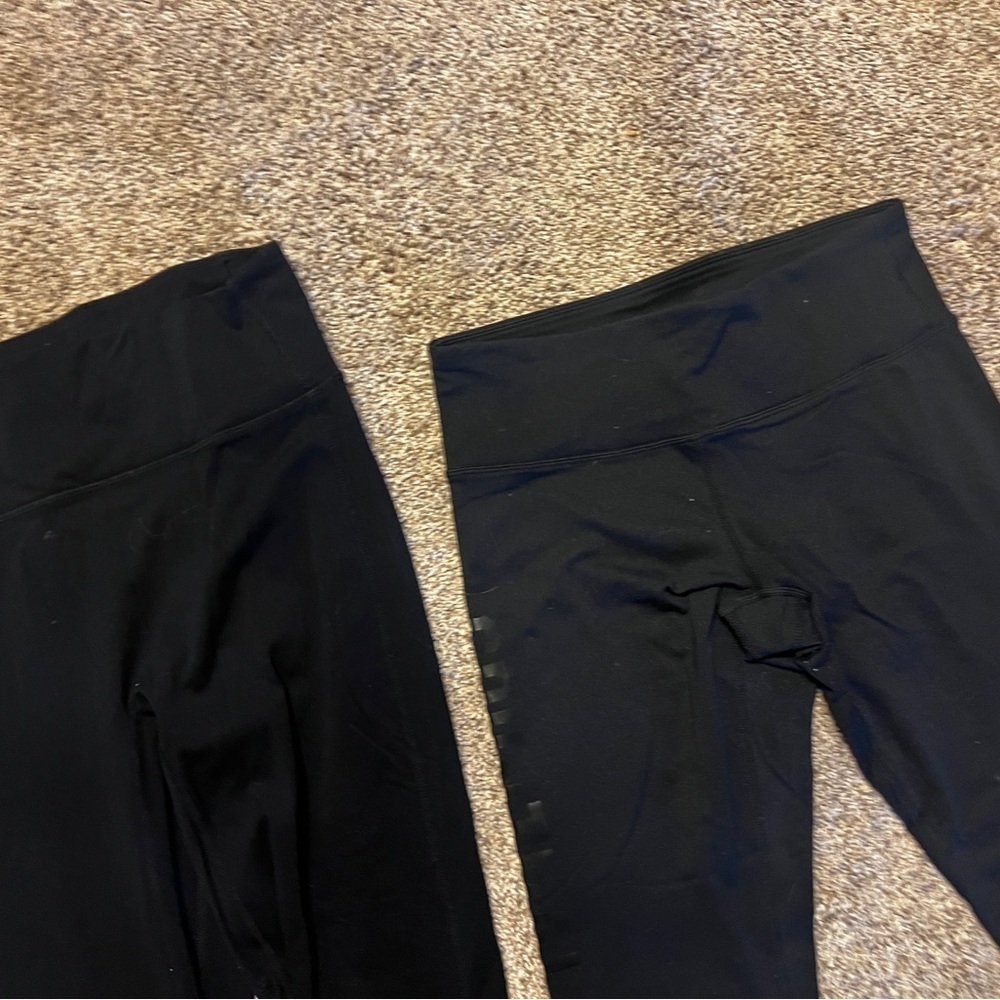 Black ladies, high waisted Leggings